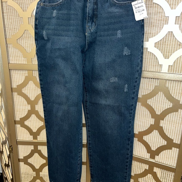 Nordstrom Blue Medium Wash Jeans - Picture 2 of 7